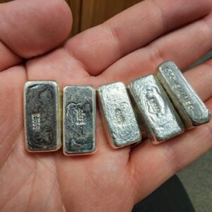 Argent lingots lingots argent divers 3