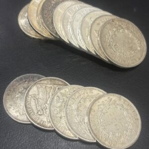 Argent pieces 10francs hercule 2