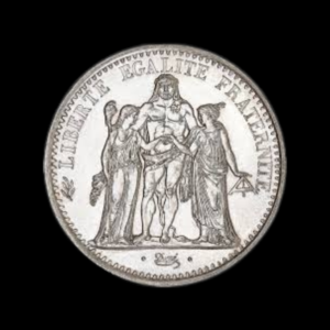 Argent pieces 10francs hercule