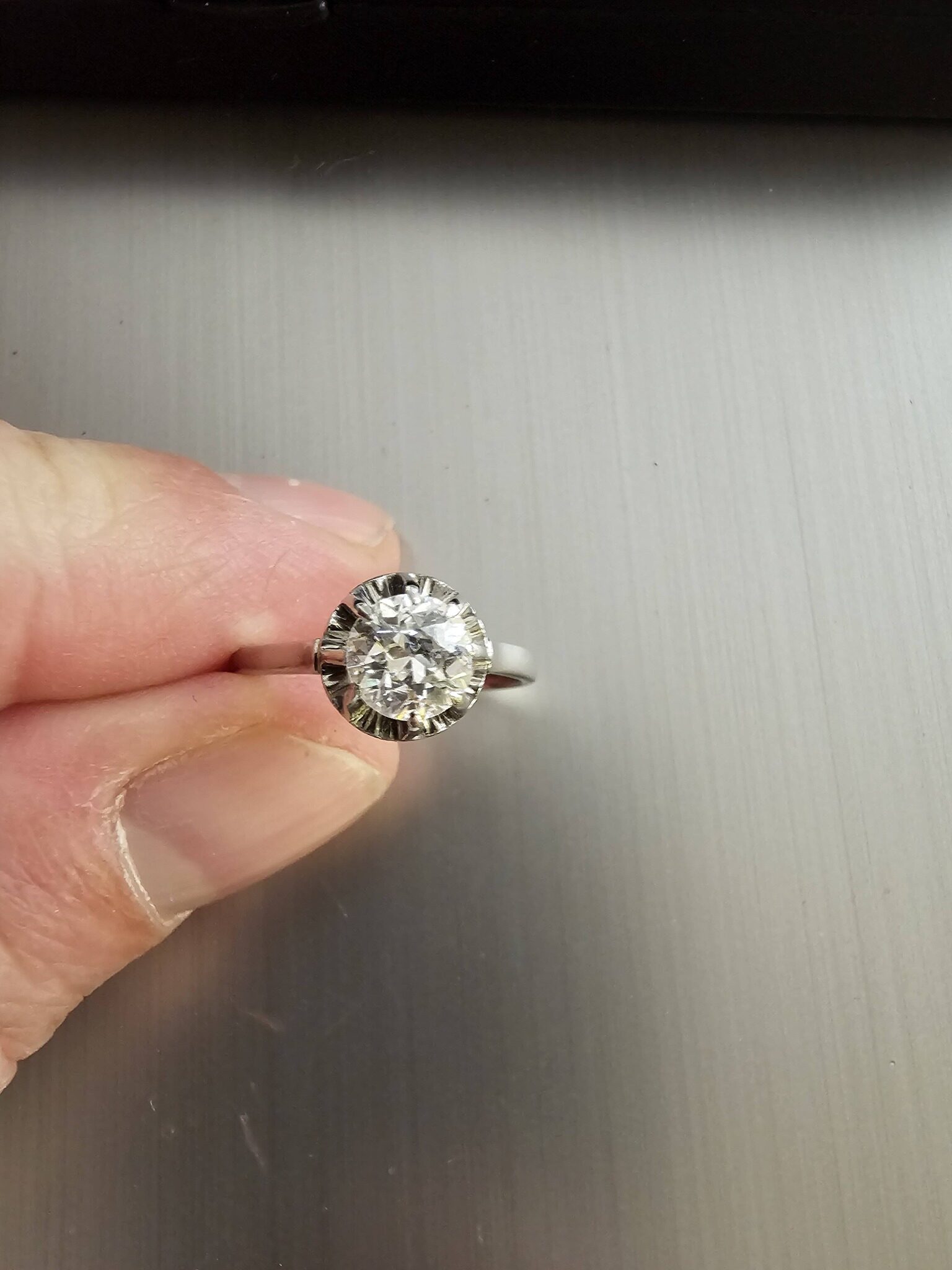 Diamant solitaire — Maison Or & Bijoux Strasbourg