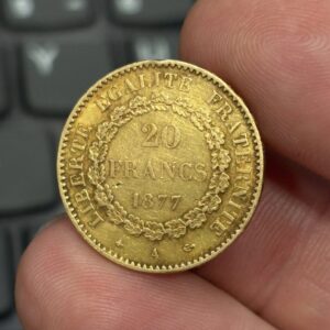 Or pieces 20francs genie 4