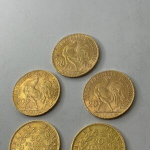 Or pieces 20francs suisse 2