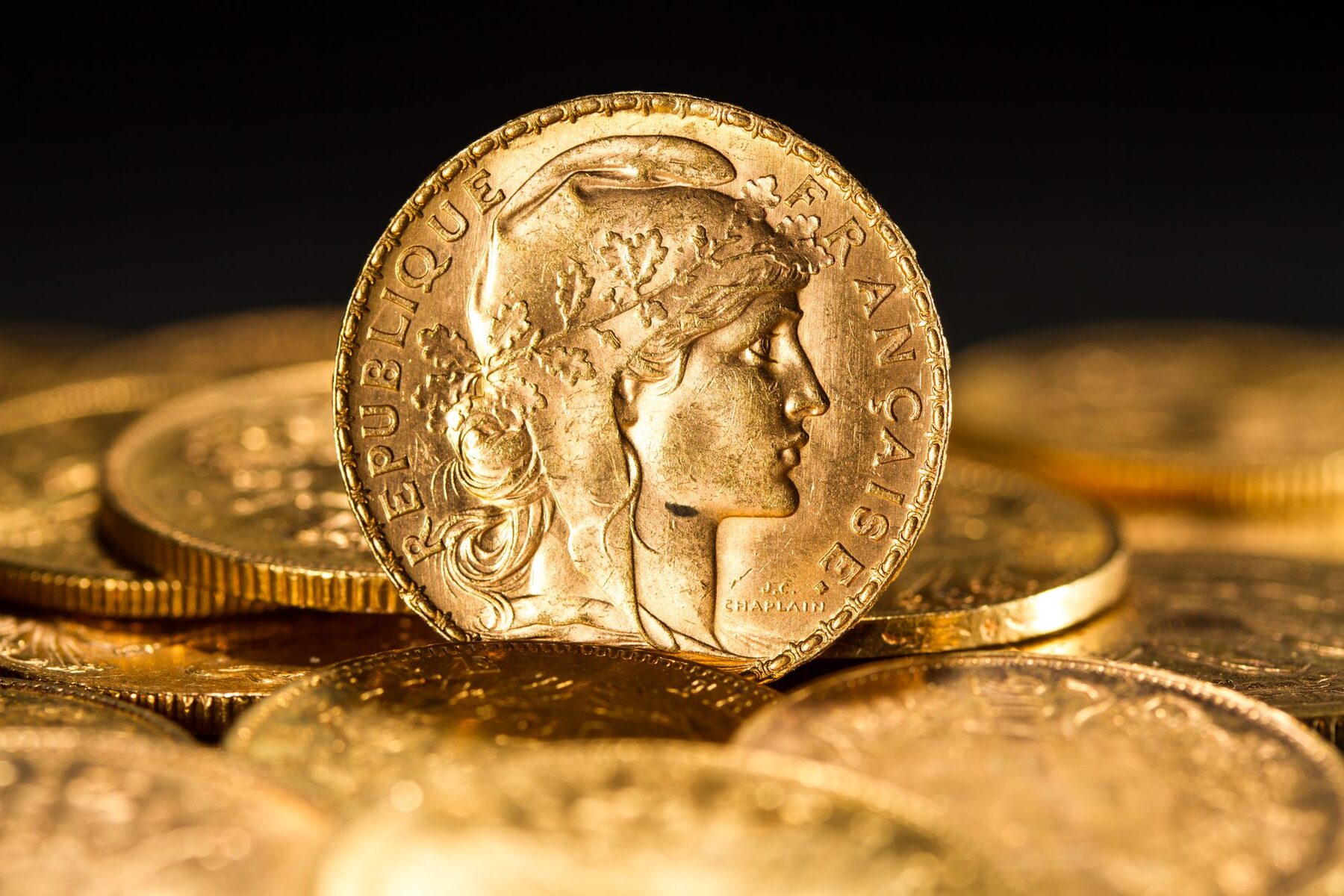 Vente de pièces d'or — Investissement