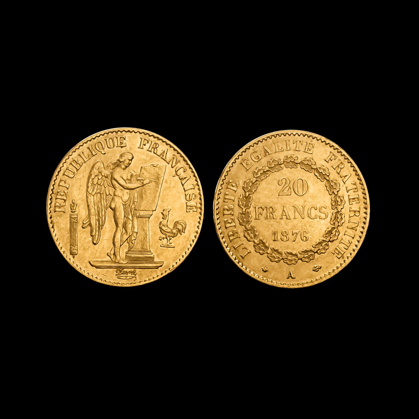 20 Francs Génie — Pièce d'or française